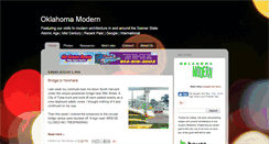 Desktop Screenshot of oklahomamodern.us